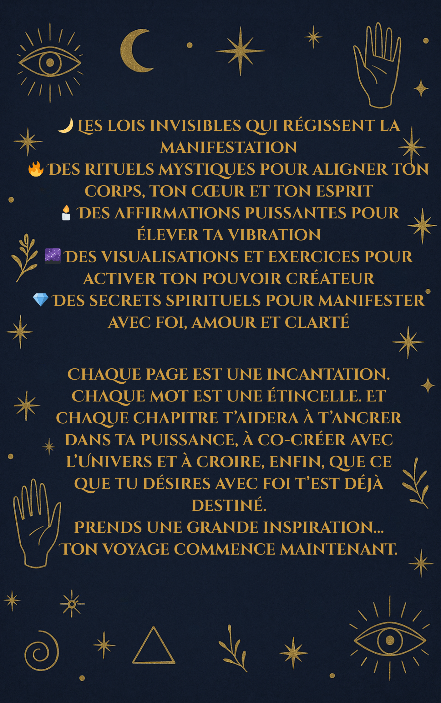 E-Book 3 "Le Grimoire De Manifestation" 🌟