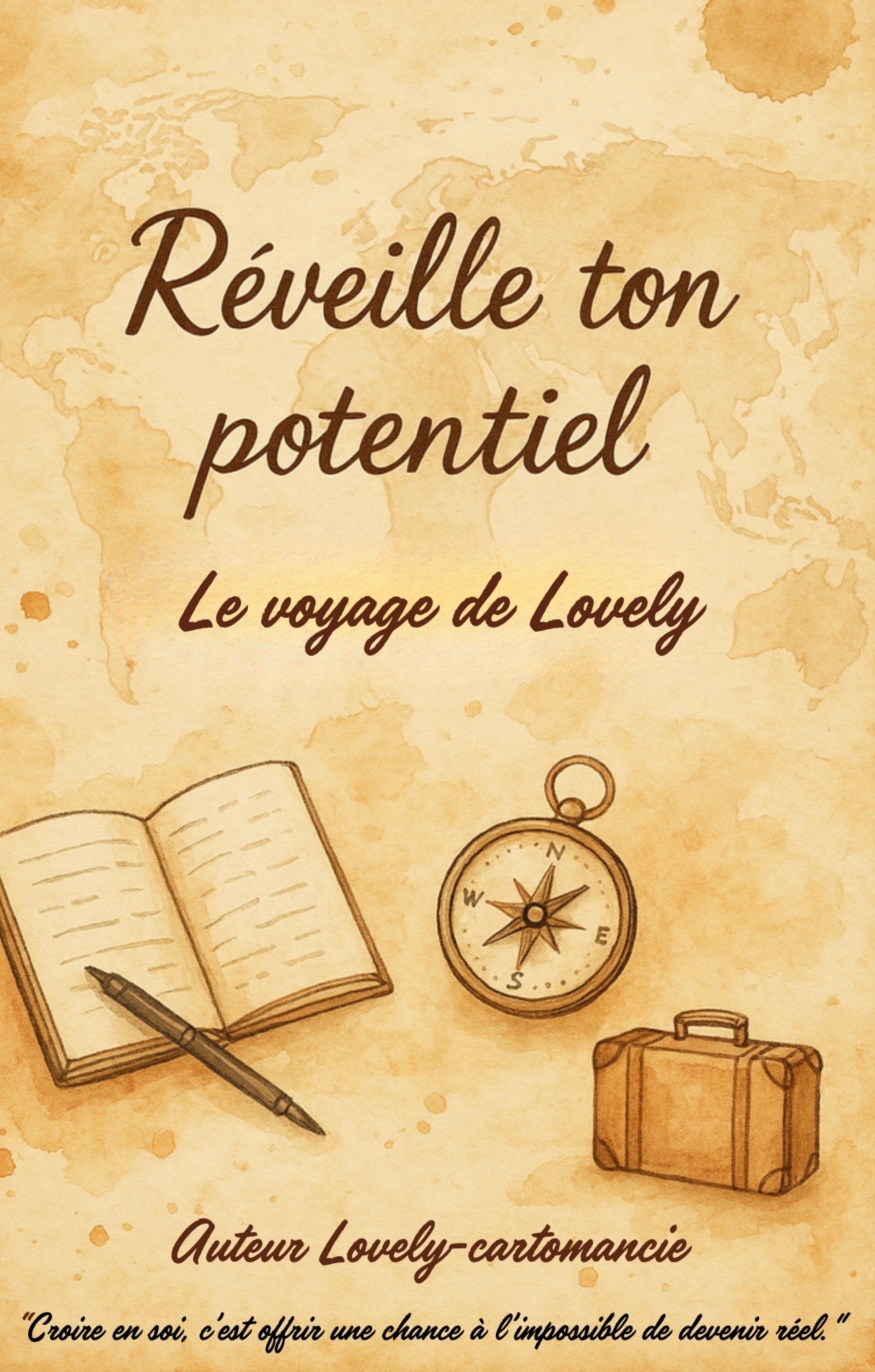 E-book 1 "Réveille ton potentiel: Le voyage de Lovely" 🌟