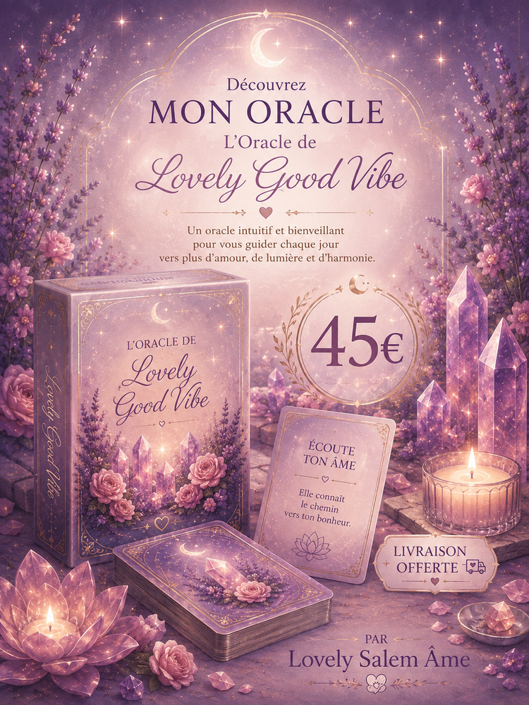 ✨ Oracle de Lovely – Good Vibes (65 cartes) ✨