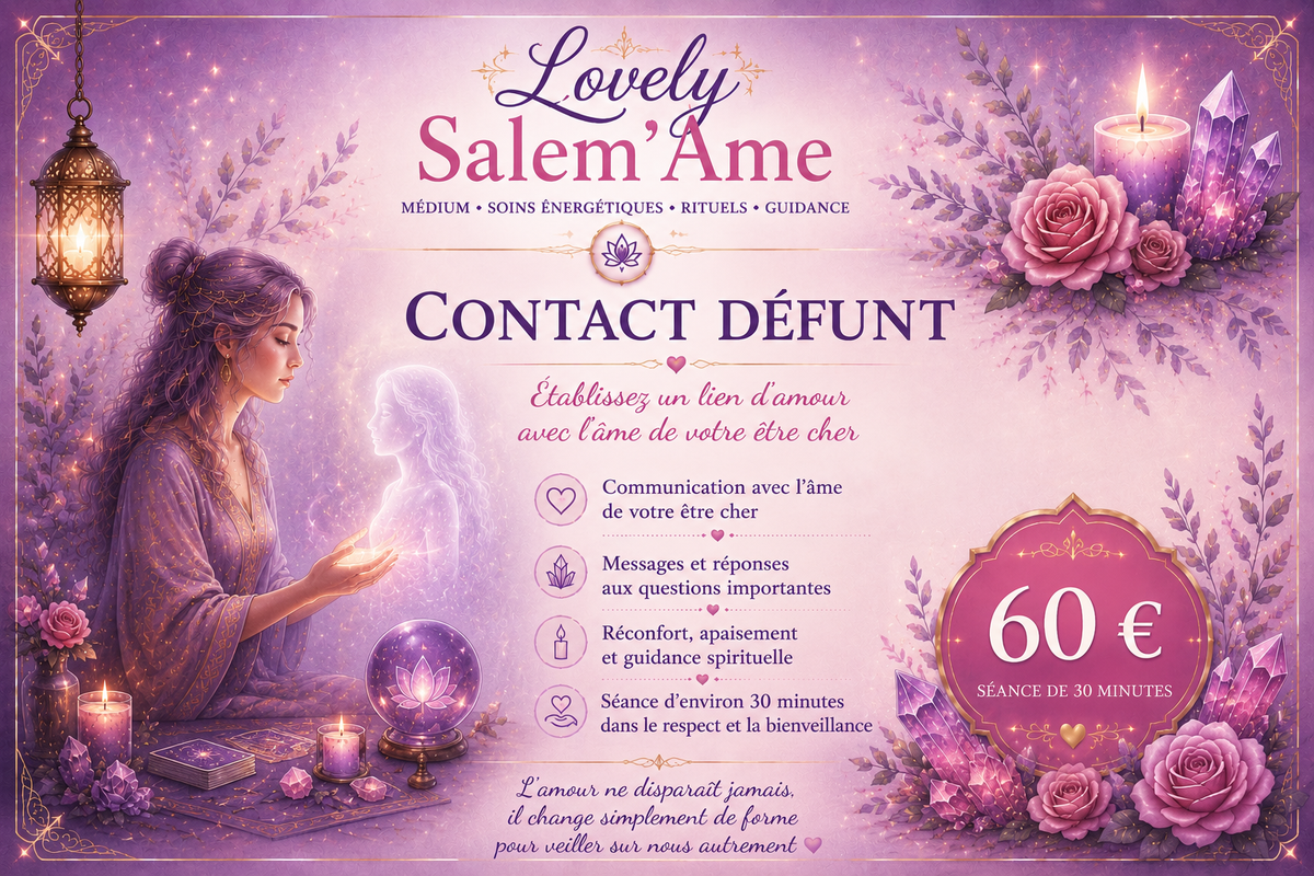 ✨ Entre les mondes — Contact Défunt