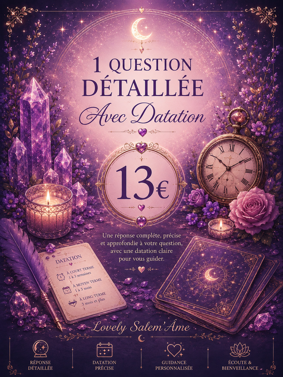 Question détaillée sur sujet précis avec datation 13€