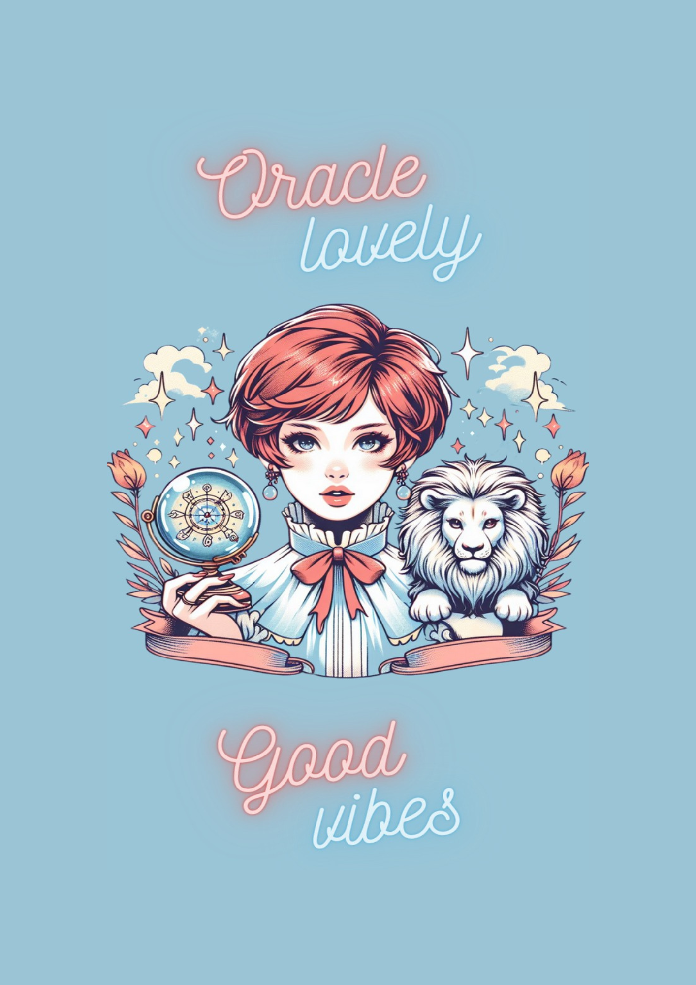 l'oracle de LOVELY "Good vibes" ( Livraison GRATUITE)